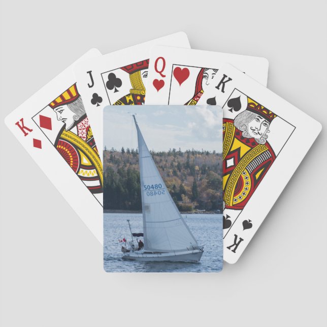 Sailboat Playing Cards (Back)