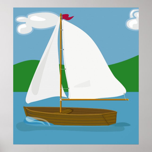 Sailboat Poster (Front)