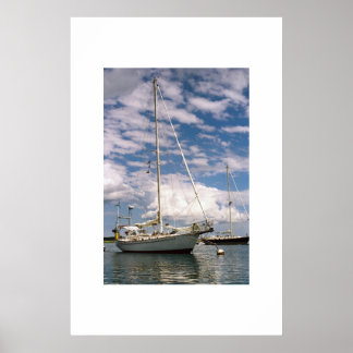 sailboat poster