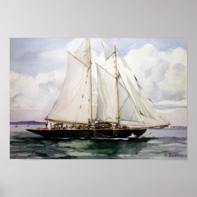 Sailboat Poster (Front)