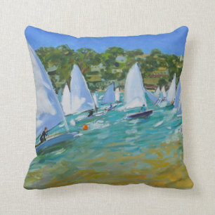 Sailboat Race Cushion