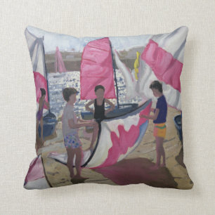 Sailboat Royan France 1992 Cushion