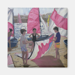 Sailboat Royan France 1992 Magnet