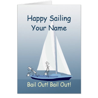 Funny Sailing Cards, Photo Card Templates, Invitations & More