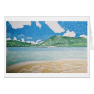 sailboat & seascape