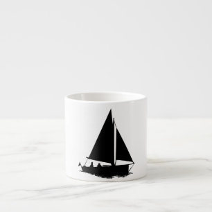 Sailboat Silhouette Espresso Cup