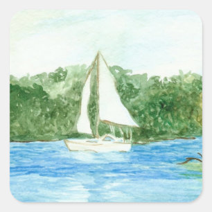 Sailboat Sticker