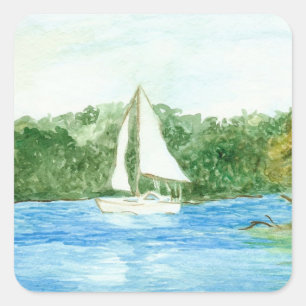 Sailboat Sticker
