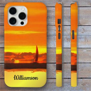 Sailboat Sunset 1300 iPhone 15 Pro Max Case