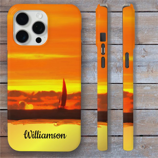 Sailboat Sunset 1300 Case-Mate iPhone Case (Creator Uploaded)