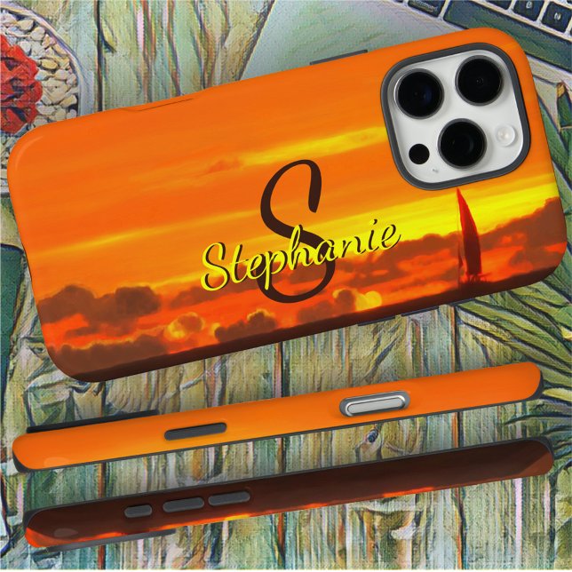 Sailboat Sunset 1300 Case-Mate iPhone Case (Creator Uploaded)