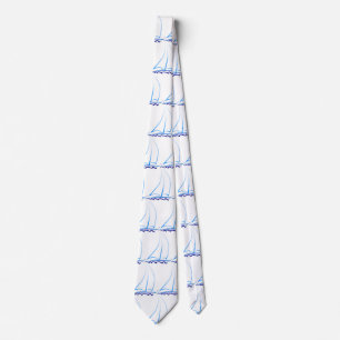 Sailboat Tie