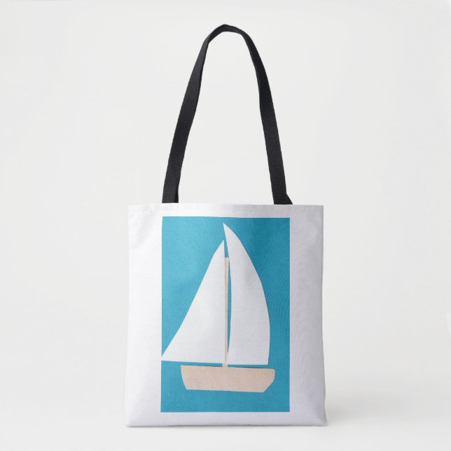 Sailboat Tote Bag (Front)