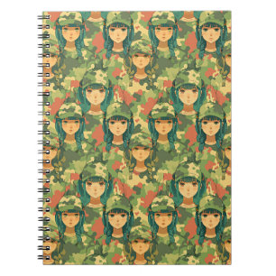 Sailboat with scarlet sails watercolor pattern notebook