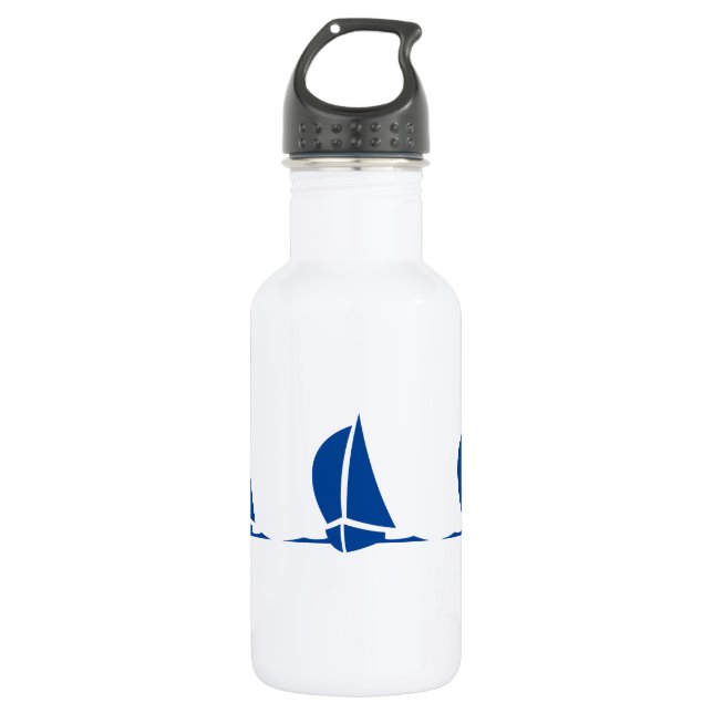 Sailboats 532 Ml Water Bottle (Front)