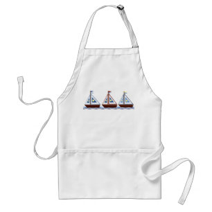Sailboats Apron