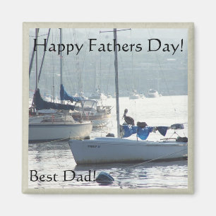 Sailboats Fathers Day Magnet