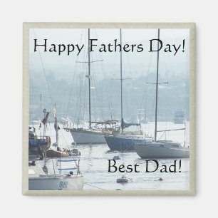 Sailboats Fathers Day Magnet