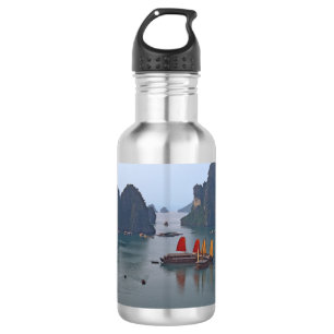 Sailboats in Ha Long Bay - Vietnam, Asia 532 Ml Water Bottle