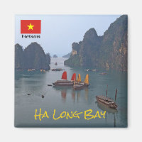 Sailboats in Ha Long Bay - Vietnam, Asia