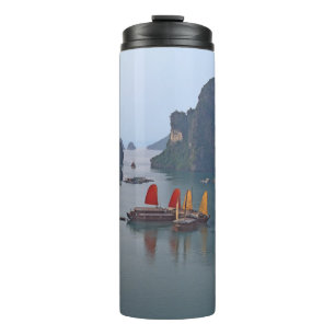 Sailboats in Ha Long Bay - Vietnam, Asia Thermal Tumbler