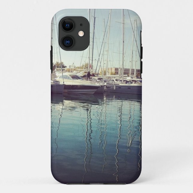 Sailboats in Water Case-Mate iPhone Case (Back)