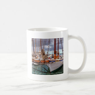 Sailboats Morred At Key West Coffee Mug