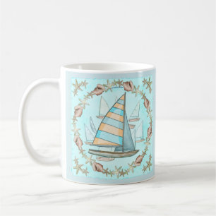 Sailboats  mug
