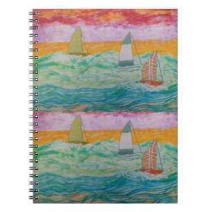 Sailboats notebook