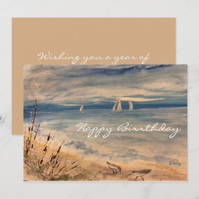 Sailboats Notecard (Front/Back)
