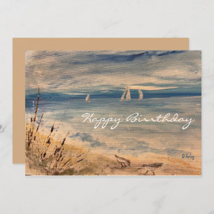 Sailboats Notecard