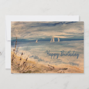 Sailboats Notecard
