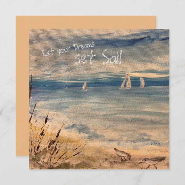 Sailboats Notecard (Front/Back)