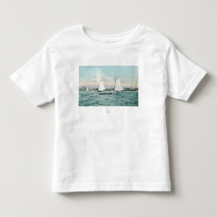 Sailboats off Alameda BeachAlameda, CA Toddler T-Shirt