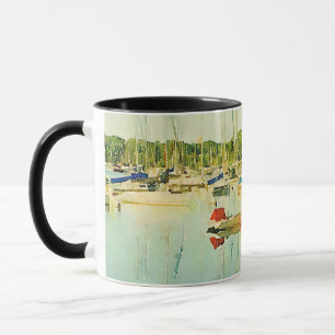 Sailboats on Lake Harriet Coffee Mug
