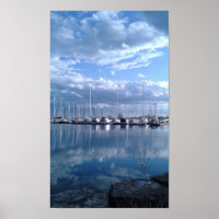 Sailboats on Lake Ontario