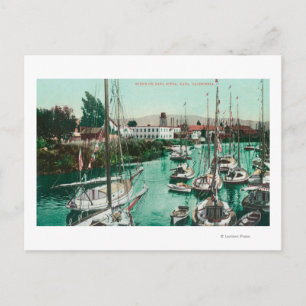 Sailboats on Napa River SceneNapa, CA Postcard