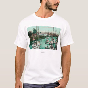 Sailboats on Napa River SceneNapa, CA T-Shirt