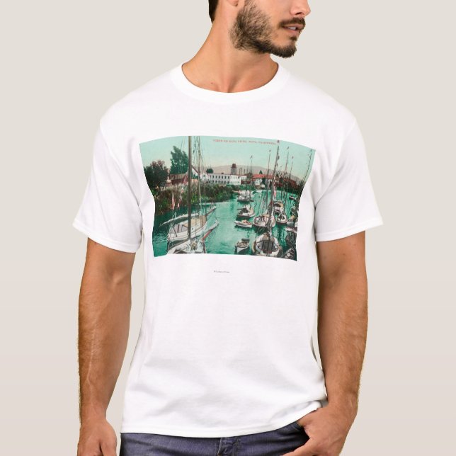Sailboats on Napa River SceneNapa, CA T-Shirt (Front)