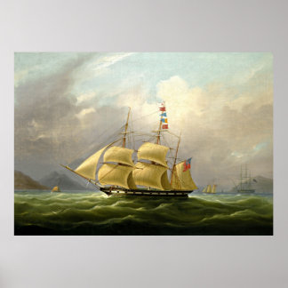 sailboats painting 40 poster