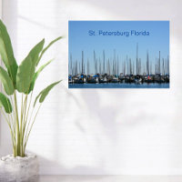 Sailboats St. Petersburg Florida Marina