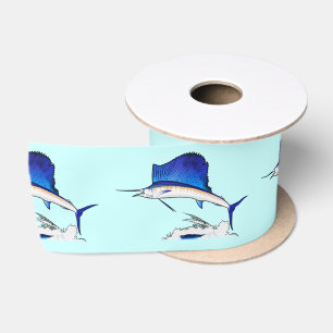 Sailfish 3 Inches Satin Ribbon