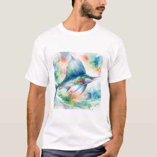 Sailfish Symphony 200824AREF115 - Watercolor T-Shirt