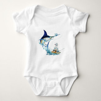 Sailfish Takes the Bait Baby Bodysuit
