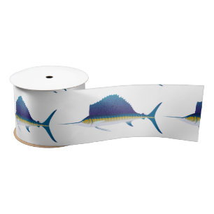 Sailfish Thunder_Cove Satin Ribbon