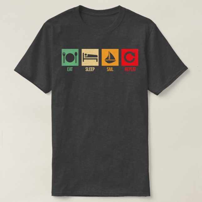 sailing 3 T-Shirt (Design Front)