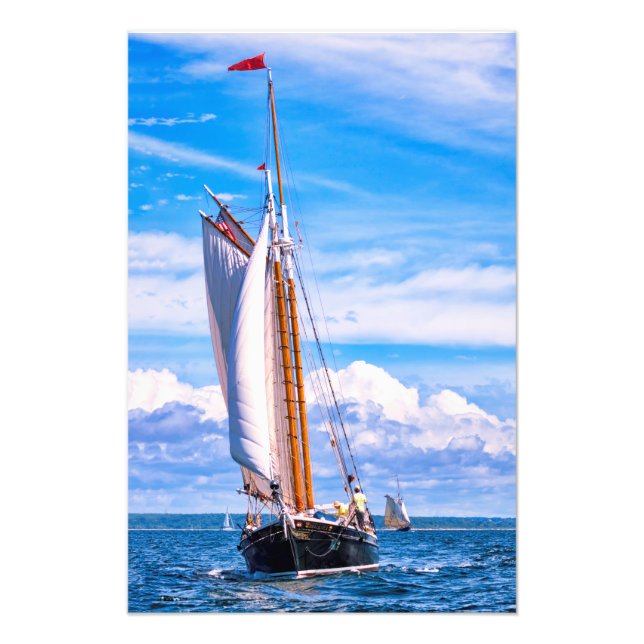Sailing Ahead Photo Print (Front)