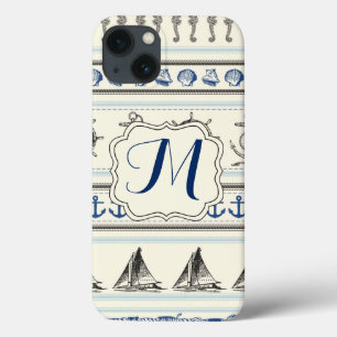 Sailing Anchor Nautical Monogram Samsung 4 Case
