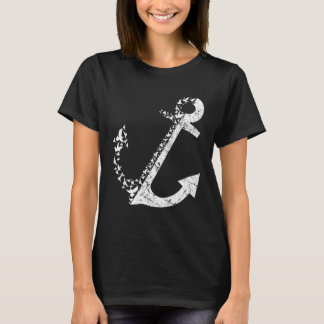 Sailing Anchor Seagull Sailor Navigator Coast Sea  T-Shirt