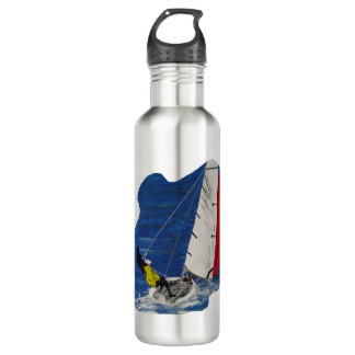 Sailing art 710 ml water bottle
